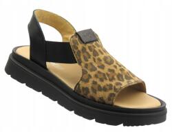 Helios Leopárdmintás Női Bőr Szandál Helios Kényelem 157 Valódi Bőr (157.731.011)