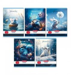 Herlitz A5-ös vonalas füzet 1. osztályos - Wonderland (400200787)