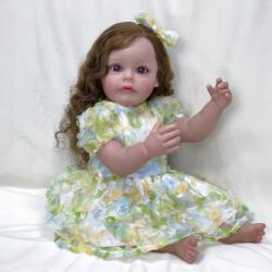  Élethű Reborn baba Cutie, valósághű szilikon újszülött baba 55cm (6974695681728)