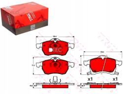 TRW GDB1350DTE Fékbetét készlet