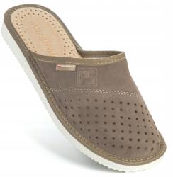 PanSzew Férfi Bőr Papucsok, Hegyi Stílusú Otthoni Lábbeli 40-46 PanSzew (Kapcie Męskie Skórzane Pantofle Góralskie)