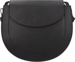 Italia Női bőr crossbody kézitáska Italia Locita - fekete