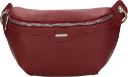 David Jones Emela női vesetáska - burgundia