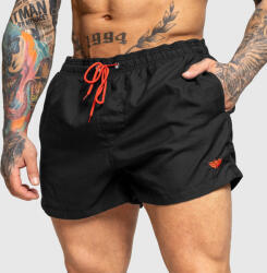 Iron Aesthetics Șorturi baie pentru bărbați Iron Aesthetics Beach Mode, negre: Neagră 3XL (P2948A16085)