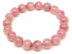 R. M. ékszer Thulit kvarccal golyó karkötő 10-11mm (060435)