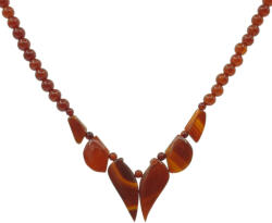  Karneol nyakék nyaklánc
