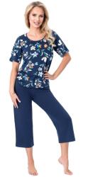 Donna Дамска пижама Piama-Caroline-34-GranatowyV-65896-Granatowy - Червен, размер S