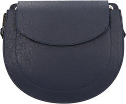Italia Geantă de mână tip crossbody din piele Italia Locita - albastru închis