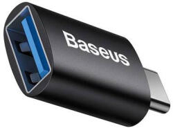 Baseus Adaptor Baseus Ingenuity USB-C la USB-A OTG (negru)