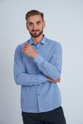 FRONTERA Camasa premium barbati, 100% bumbac, regular fit - FRONTERA - bleu inchis (Culoare: Albastru, Marime: 38) (NX-7385)