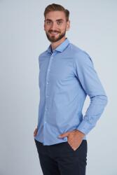 FRONTERA Camasa premium barbati, bumbac, regular fit - FRONTERA - albastru cu patratele (Culoare: Albastru, Marime: 38) (NX-7360)
