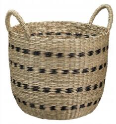 Room Copenhagen kosár Vita d32x27cm, 2 fogantyú, přír. mořská tengeri fű (M-Sklep)