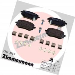 Zimmermann Fékbetétek Zimmermann 22861.180. 2