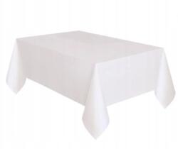 Unique Műanyag asztalterítő fehér - méret 137 x 274 cm, Unique Party