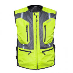 Nordcode Safety Vest II Bărbătesc Vestă de motocicletă Fluo/Black NOR000VES17 (NOR000VES17)