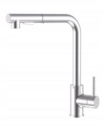 ANW HOME Konyhai kihúzható csaptelep 2 funkciós, zuhany, króm, víztakarékos (ANW)