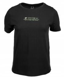 4F női póló pamut logó roz. S (H4Z22-TSD019-20S)