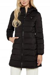 GUESS Fekete hosszú női kabát New Aleta S (V4YL05WF3X0)