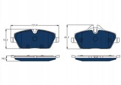 TRW GDB2038BTE Fékbetét készlet