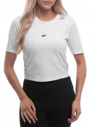4F Női póló 4F T-shirt Sportos blúz Edzés Pamut S-es méret (4FWAW25TTSHF2971-10S-S)
