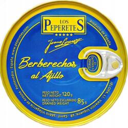  Szívek fokhagymás szószban- Berberechos Al Ajillo, Los Peperetes 120g