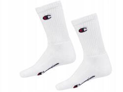 Champion Zokni Hosszú Champion 3 csomag Magasszárú zokni Pamut Fehér 3 pár 35-38 (U24558 WW001)