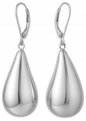 Mennica Bydgoska Ezüst fülbevaló nagy csepp könnycsepp angol ezüst minta 925 karácsonyra (S139/2)