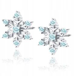 Mennica Bydgoska Ezüst hógolyó fülbevaló ajándék karácsonyra 925 elegáns design (S139/1)