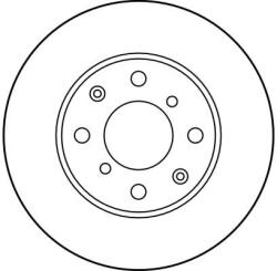 TRW DF1436 féktárcsa (1db)