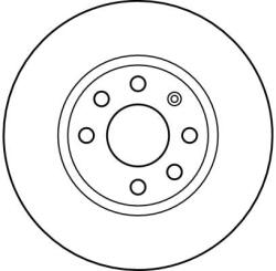 TRW DF4165 féktárcsa (1db)