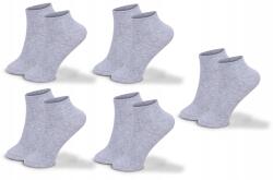  5x Női Lábfej Pamut zokni szürke 35 39 (Stópki damskie z bawełny)