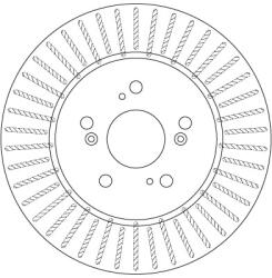 TRW DF6180S féktárcsa (1db)
