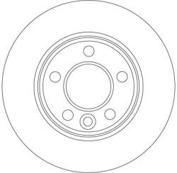 TRW DF4312 féktárcsa (1db)