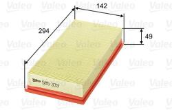 VALEO Filtru aer VALEO 585333 (585333)
