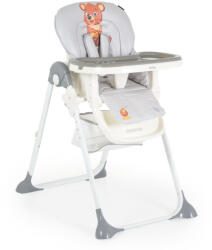Moni HUNNY etetőszék multifunciós, macis mintával SZÜRKE (111028)