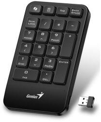 GENIUS NumPad 1000, USB, 2, 4 GHz, Fekete, Numerikus Billentyűzet, AI támogatással (31320003400)