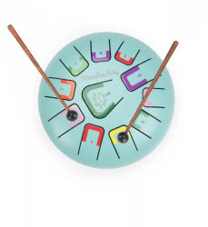 Moulin Roty - Pamacs és Pamut - Játékhangszer - Nyelves dob, handpan (20 cm)