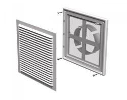 VENTS Műanyag Szellőzőrács állítható Csőcsatlakozó 211x299 D=100/150 (mv_160_vds_abs)