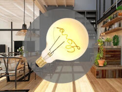 NEDES LED Filament VINTAGE LOVE G125 E27 2W 2000K (ZSF112)