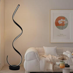 NEDES Fekete-Fehér állólámpa 50W Smart 3300lm 3000K-6500K (JF2300-B)