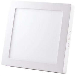 NEDES LEDES lámpa négyszögletes 6W természetes fehér - külső táppal (LPL421)