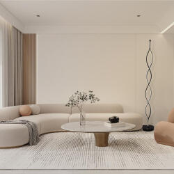 NEDES Fekete-Fehér állólámpa 60W Smart 4500lm 3000K-6500K (JF2311-B)