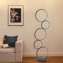 NEDES Ezüst állólámpa 85W Smart 5400lm 3000K-6500K (JF2309-S)