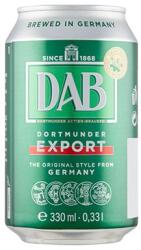 DAB sör 5% 0.33 l dobozos
