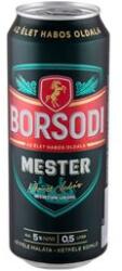 Borsodi Mester sör 5% 0.5l dobozos