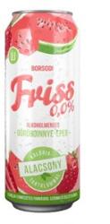 Borsodi Friss Zero Görögdinnye-Eper alkoholmentes dobozos sör 0.5 l