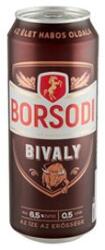 Borsodi Bivaly 6.5% sör 0.5 l dobozos