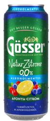 Gösser alkoholmentes Áfonya-Citrom sör 0.5l dobozos