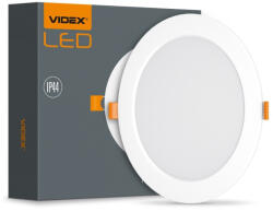 Videx 24 W-os süllyesztett natúr fehér kör alakú LED-es mennyezetlámpa (LEDMASTER-5970)
