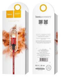 hoco. Cablu de date Lightning la USB 2.0 2A Hoco Premium pentru Apple iPhone H60407 iPhone cabluri de date Lungime 2 Metri Culoare Roșu (H60407)
